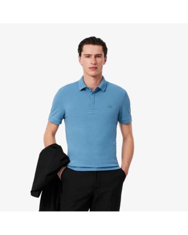 POLO LACOSTE VESTIBILITÀ REGULAR BLU PH5522 AZUL