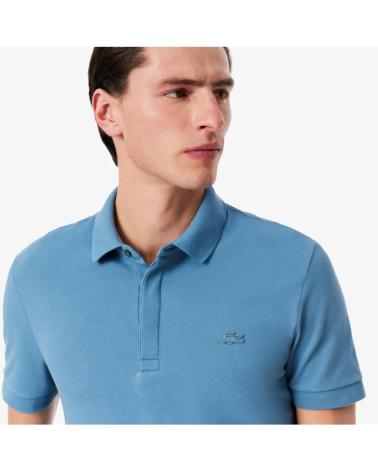 POLO LACOSTE VESTIBILITÀ REGULAR BLU PH5522 AZUL