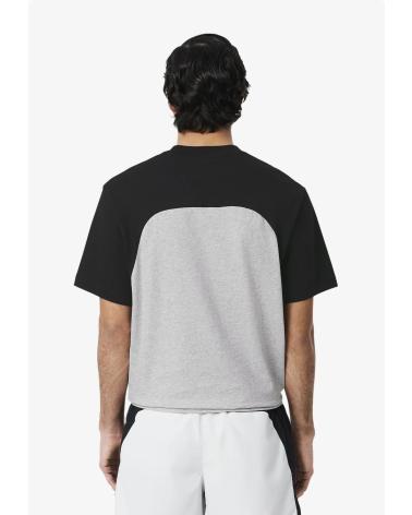 T-SHIRT LACOSTE DE MALHA CINZA TH955100 GRIS