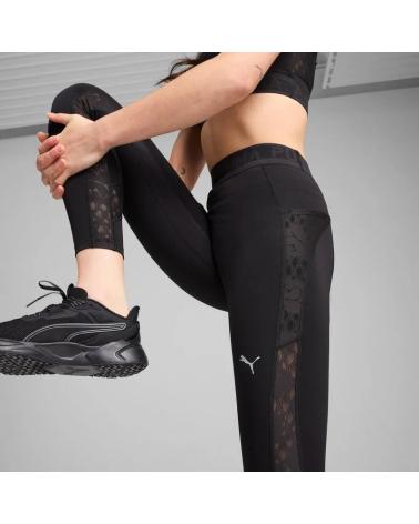 LEGGING SPORTIF PUMA LACE NOIR 526778 NEGRO