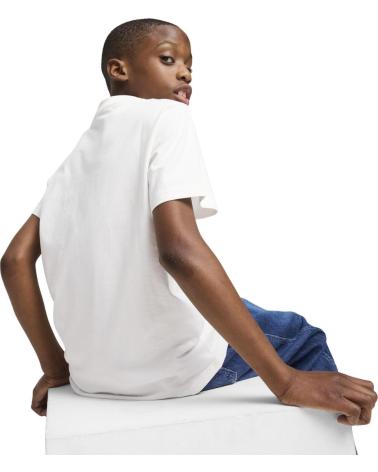 -PUMA-T-SHIRT PUMA ESSENTIALS LOGO 685778-02 BIANCO-2