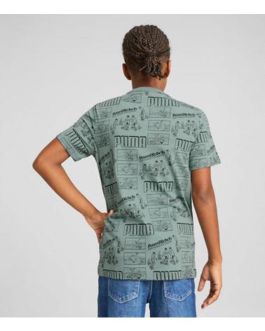 PUMA CAMISETA PUMA ESTAMPADA PARA NIÑO - 685146 VERDE