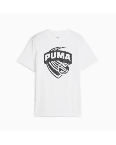 T-SHIRT SPORT PUMA MODÈLE 630822 ROUGE ROJO