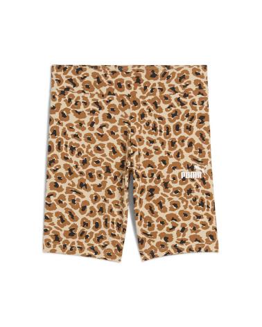 PUMA LEGGINGS CORTI STAMPATI 685616 BEIGE BEIGE