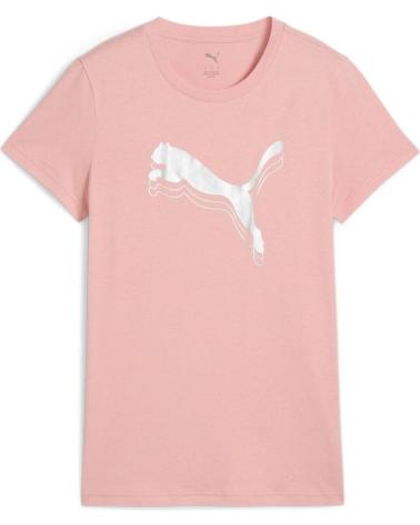 T-SHIRT PUMA ESS METALLIC TEE ROSA 684995 ROSA