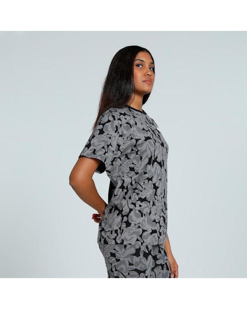 PUMA CAMISETA MANGA CORTA MUJER 684987 GRIS