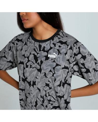 PUMA CAMISETA MANGA CORTA MUJER 684987 GRIS