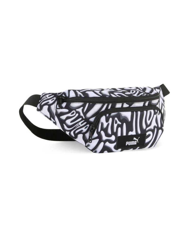 PUMA GRAPHIC WAIST BAG REFERENCE 091487 BLACK AND WHITE BLANCO