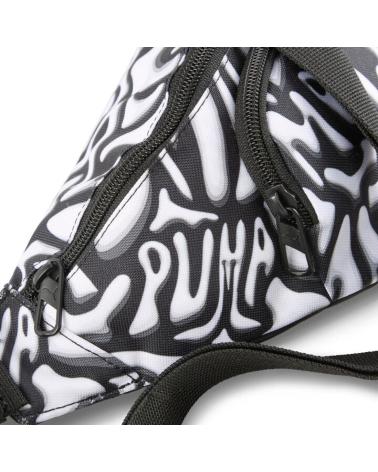PUMA GRAPHIC WAIST BAG REFERENCE 091487 BLACK AND WHITE BLANCO