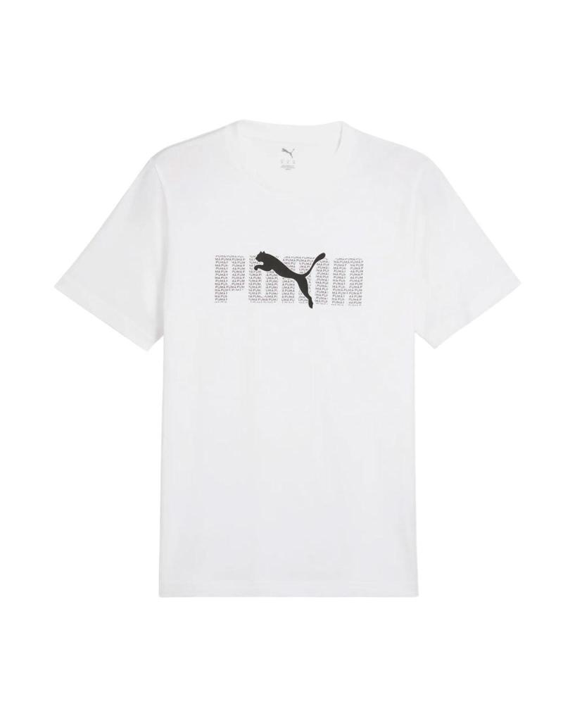 T-SHIRT PUMA ESSENTIALS BIANCA 684667 BLANCO