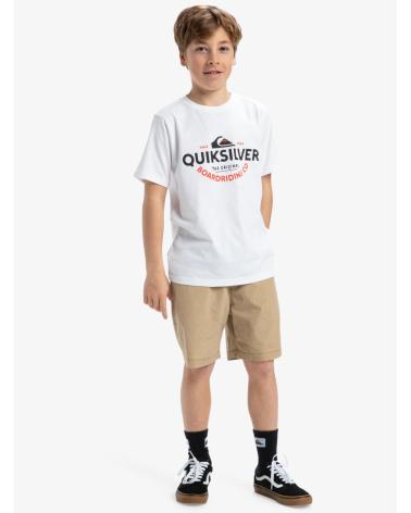 T-SHIRT QUIKSILVER EQBZT04847 BIANCA BLANCO