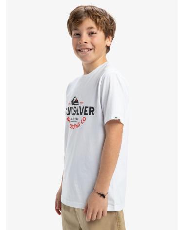 T-SHIRT QUIKSILVER EQBZT04847 BIANCA BLANCO