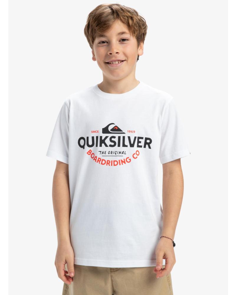 T-SHIRT QUIKSILVER EQBZT04847 BIANCA BLANCO