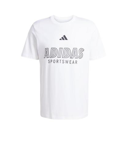 ADIDAS T-SHIRT JM0393 WHITE BLANCO