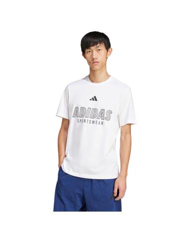 ADIDAS T-SHIRT JM0393 WHITE BLANCO