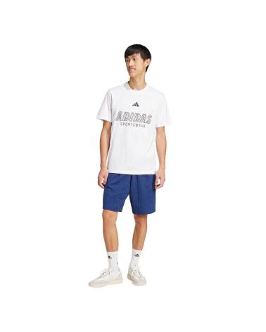 ADIDAS T-SHIRT JM0393 WHITE BLANCO