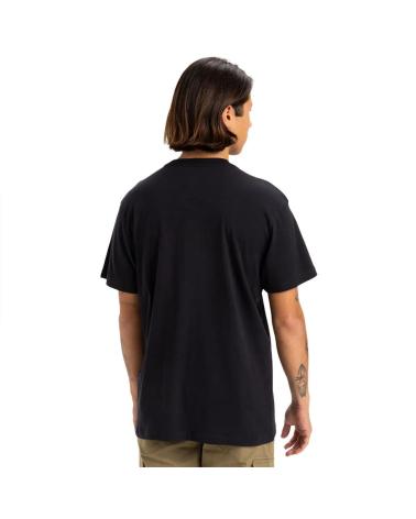 CAMISETA QUIKSILVER EQYZT08056 NEGRA MANGA CORTA BLACK