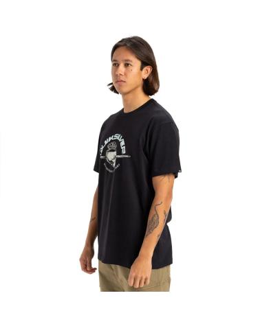 CAMISETA QUIKSILVER EQYZT08056 NEGRA MANGA CORTA BLACK
