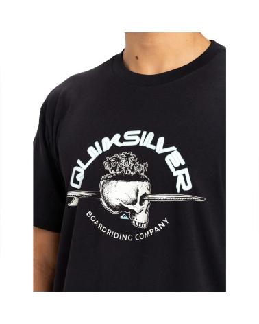 CAMISETA QUIKSILVER EQYZT08056 NEGRA MANGA CORTA BLACK