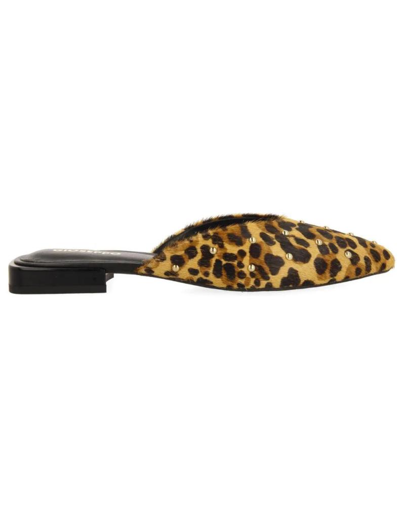 GIOSEPPO MULES RASAS IRASBURG 75421 ESTAMPADO LEOPARDO AZUL