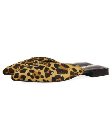 GIOSEPPO MULES RASAS IRASBURG 75421 ESTAMPADO LEOPARDO AZUL
