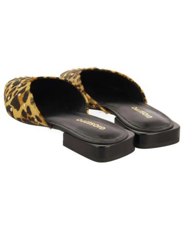GIOSEPPO MULES RASAS IRASBURG 75421 ESTAMPADO LEOPARDO AZUL