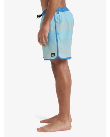 QUIKSILVER SWIM SHORTS SURFSILK SCALLOP VOLLEY EQYJV04108 AQUA VERDE