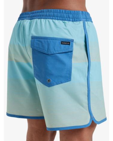 QUIKSILVER SWIM SHORTS SURFSILK SCALLOP VOLLEY EQYJV04108 AQUA VERDE