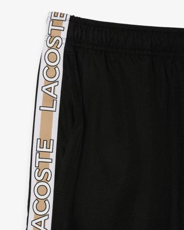 PANTALONCINI SPORTIVI LACOSTE GH894600031 NERO NEGRO