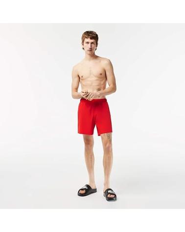 CALÇÕES DE BANHO LACOSTE MH2731 VERMELHO ROJO