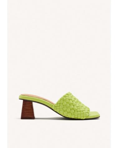 GIOSEPPO COLRAIN 75130 GREEN MULES VERDE