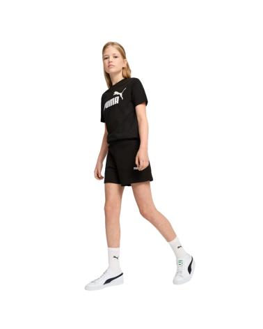 PUMA SHORT ESSENTIALS NOIR 684905 NEGRO