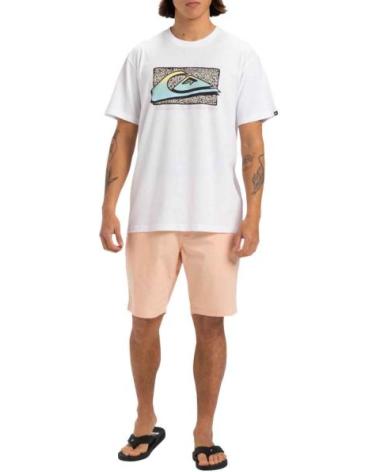 CAMISETA QUIKSILVER EQYZT08058 BLANCA PARA HOMBRE BLANCO