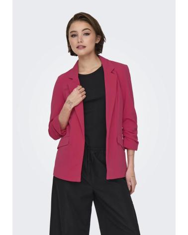 ONLY BLAZER CAROLINA-DIANA 15304851 ROSA MIT GERAFFTEN ÄRMELN ROSA