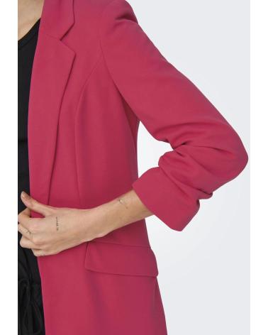 ONLY BLAZER CAROLINA-DIANA 15304851 ROSA MIT GERAFFTEN ÄRMELN ROSA
