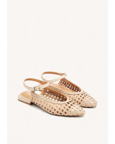 GIOSEPPO SANDALIA TRENZADA MUJER DEBLOIS 75448 BEIGE