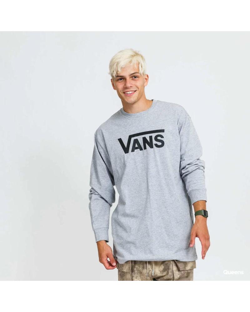 MAGLIETTA MANICHE LUNGHE VANS CLASSIC LOGO GRIGIA - VN00K6HATJ GRIS