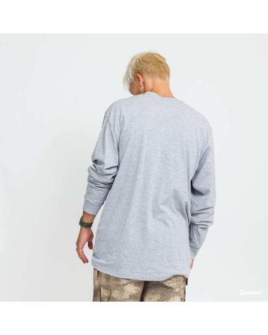 MAGLIETTA MANICHE LUNGHE VANS CLASSIC LOGO GRIGIA - VN00K6HATJ GRIS