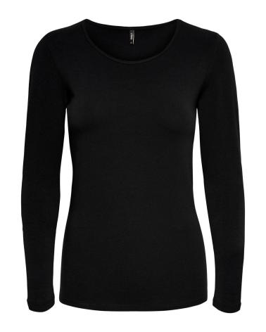 T-SHIRT MANGA COMPRIDA ONLY ONLLIVE PRETA - 15204712 BLACK