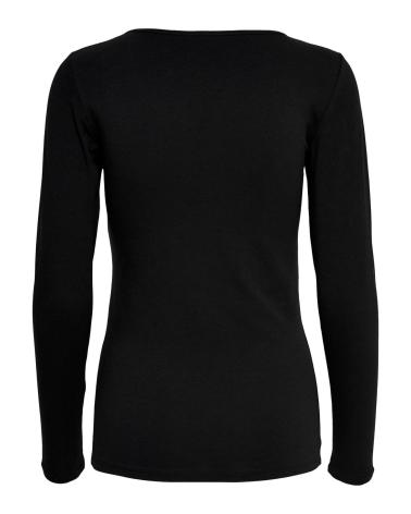 T-SHIRT MANGA COMPRIDA ONLY ONLLIVE PRETA - 15204712 BLACK