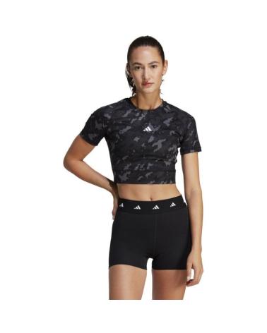 TOP CURTO ADIDAS CARBON IC8052 PRETO BLACK