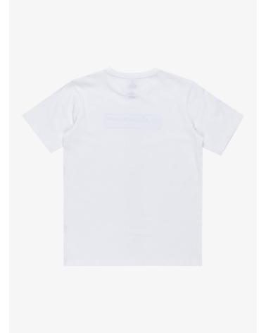 T-SHIRT MANCHES COURTES QUIKSILVER EQBZT04846 BLANC BLANCO