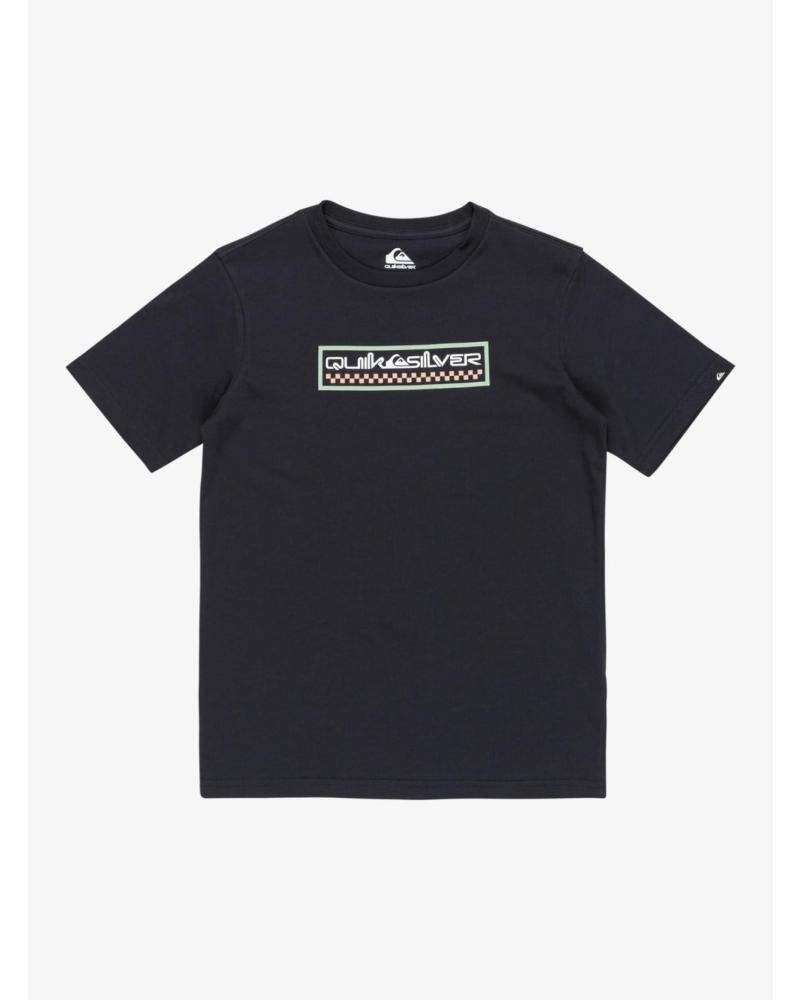 QUIKSILVER SHORT SLEEVE T-SHIRT EQBZT04846 BLACK NEGRO