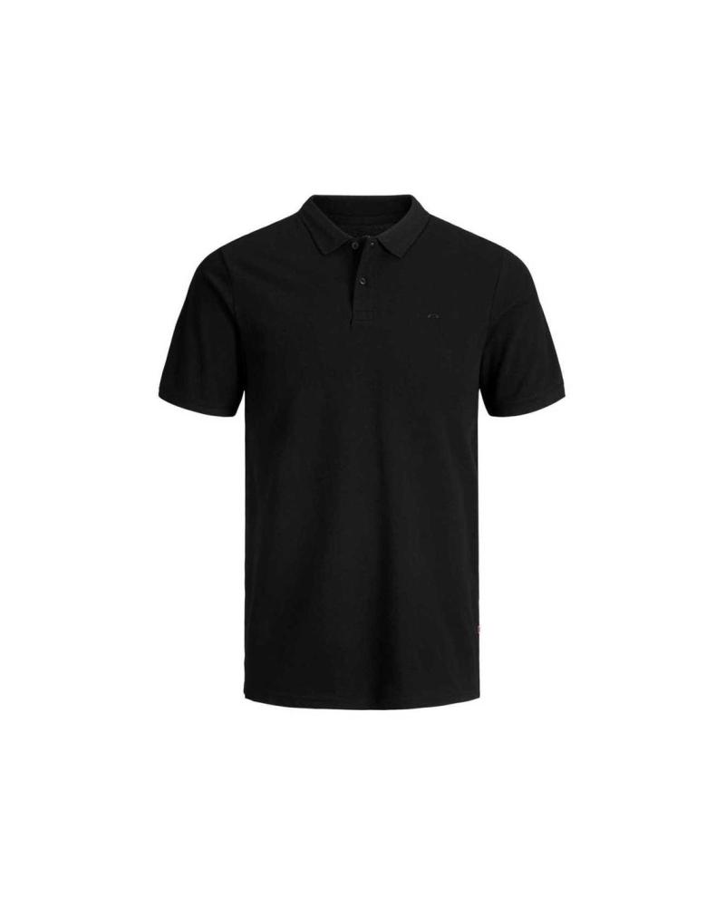 POLO JACK & JONES 12136516 NEGRO NEGRO