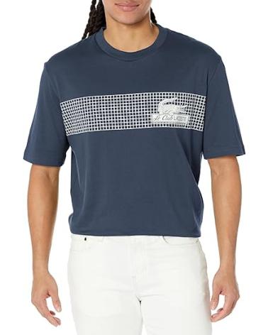 CAMISETA LACOSTE TH141500IJY AZUL AZUL
