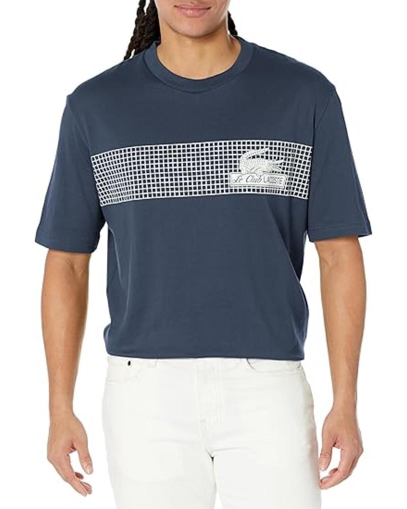 CAMISETA LACOSTE TH141500IJY AZUL AZUL