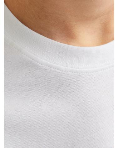Accueil-JACK-AND-JONES-CAMISETA-MANGA-CORTA-JACK-JONES-12274892-BLANCO