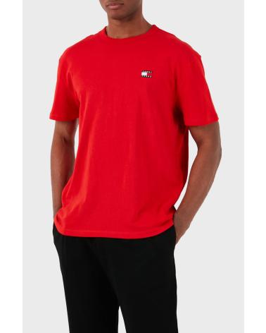 Início-TOMMY-JEANS-CAMISETA-ROJA-DM0DM17995-XNL-ROJO
