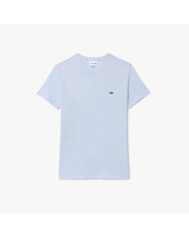 LACOSTE HELLBLAUES BAUMWOLL-T-SHIRT MODELL TH6709 00 J2G AZUL