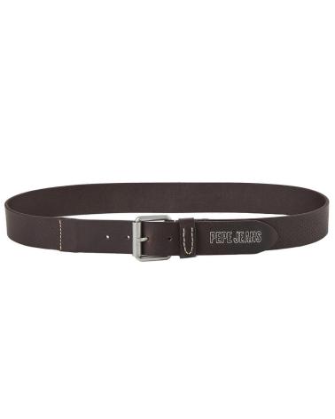 PEPE JEANS JAKE BELT PM020994 BROWN LEATHER BELT MARRóN
